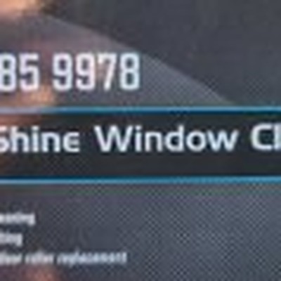 High Shine Window Cleaning